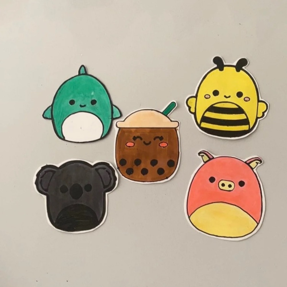 squishmallow sticker pack